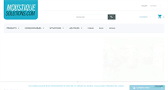 Desktop Screenshot of moustiquesolutions.com